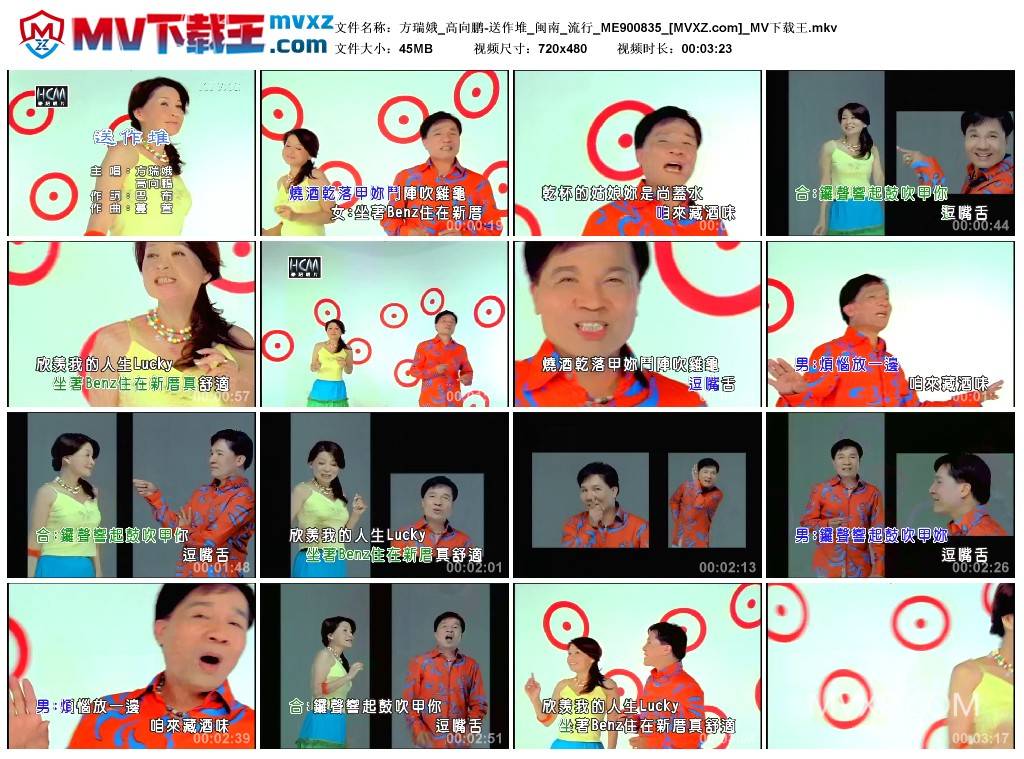 方瑞娥_高向鹏-送作堆_闽南_流行_ME900835